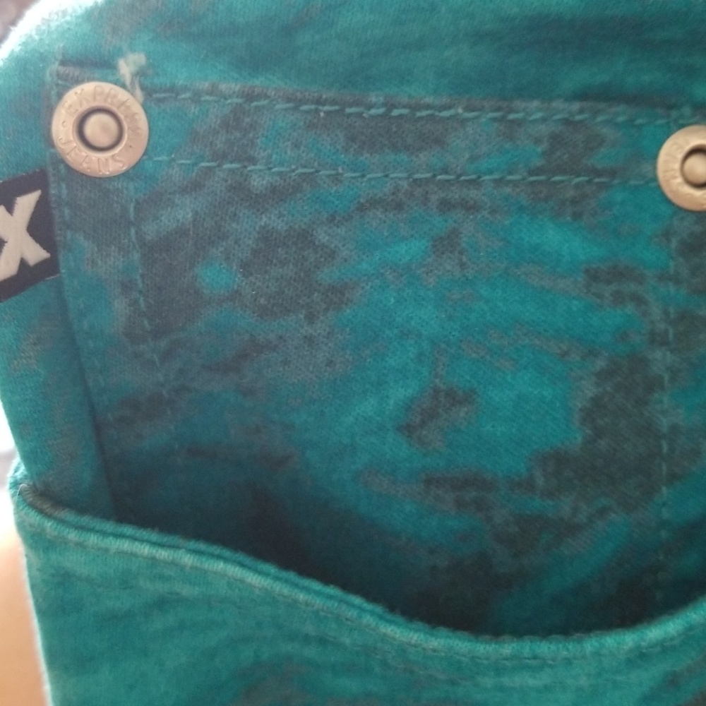 Express teal jeans - Picture 6 of 6